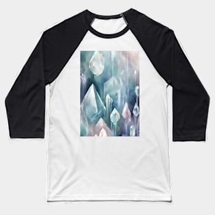 Abstract Crystal Clear Serenity Baseball T-Shirt